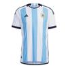 Argentina 2022-2023 World Cup Home Authenic Jersey Asia Sizing Men's HF2157