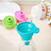 Funil de Silicone de Grau Alimentício Mini Funil Dobrável de Silicone Prático para Cozinha Dispensador de Líquidos Mini Funil Ferramentas Portáteis para Cozinha