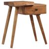 Day and Night - Day and Night Solid Acacia Wood Bedside Table 45x32x55 Cm