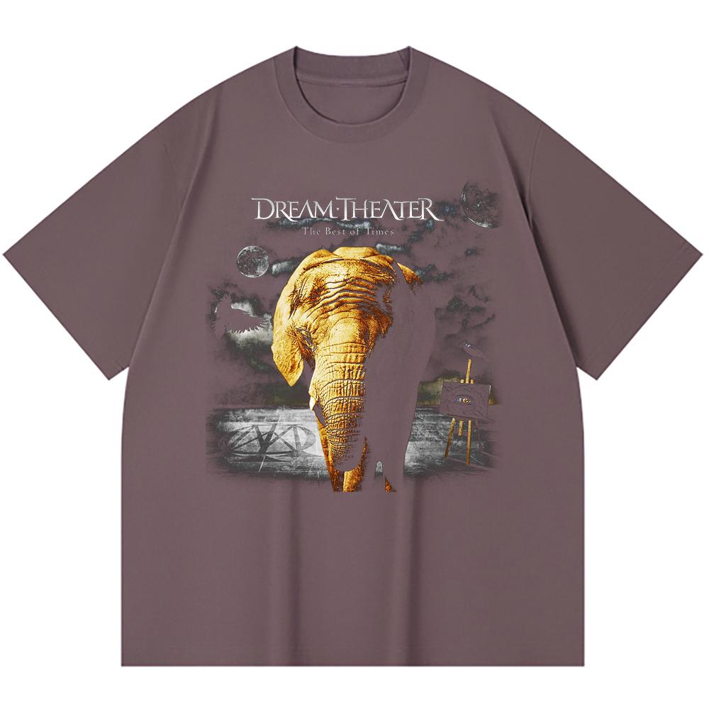 230 g/m² 100% Baumwolle Heavy Metal T-Shirt Rockband Beliebte Musik Druck Unisex Schweres Baumwoll-T-Shirt