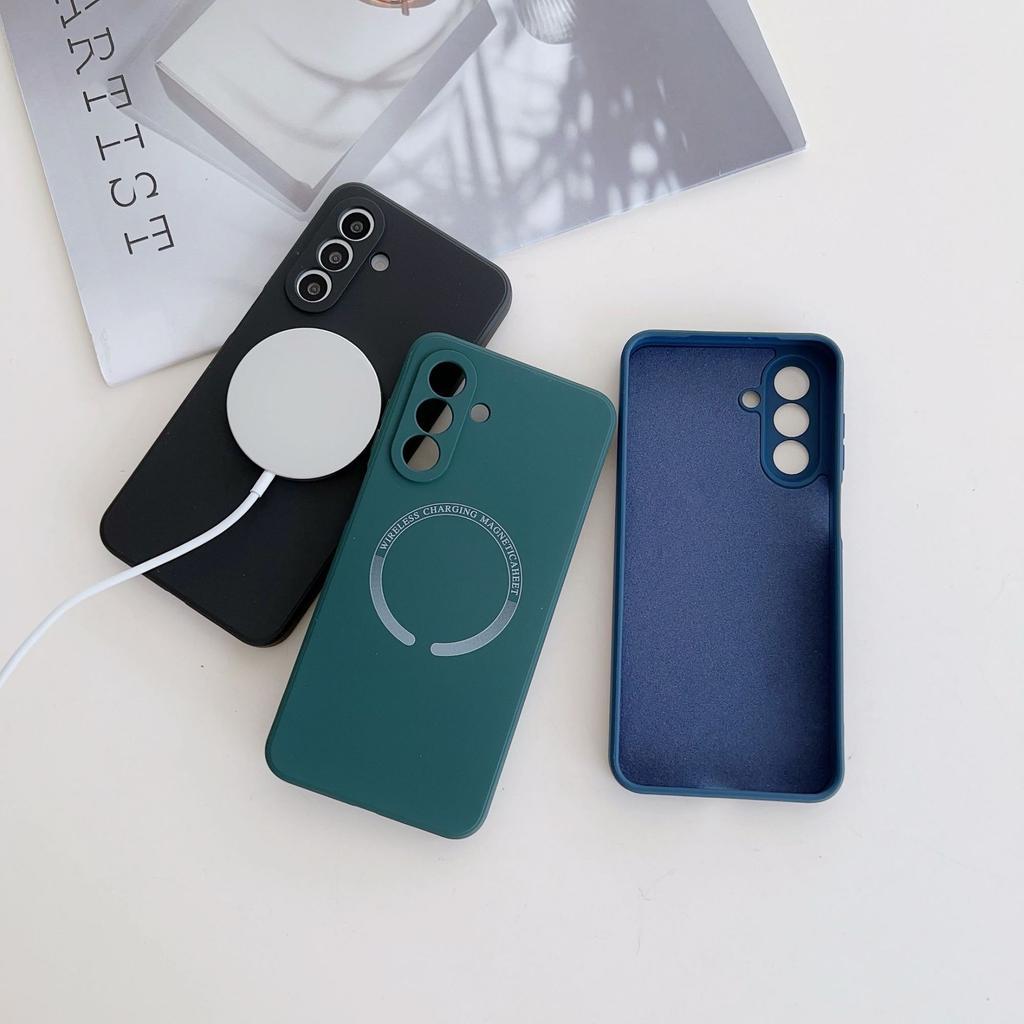 Suitable for Samsung A56 Mobile Phone Case A36 Magnetic A26 Rubik's Cube Liquid A54 All Inclusive A55 Anti Fall A35 Ultra Thin A14