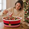 Christmas Cotton Rope Woven Storage Basket for Snacks and Candy