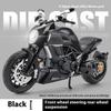 1/12 Scale Ducati Diavel Model Alloy Motorcycle Diecast Model Children's Toy Kids Gift Birthday Present for Boys Display Model
