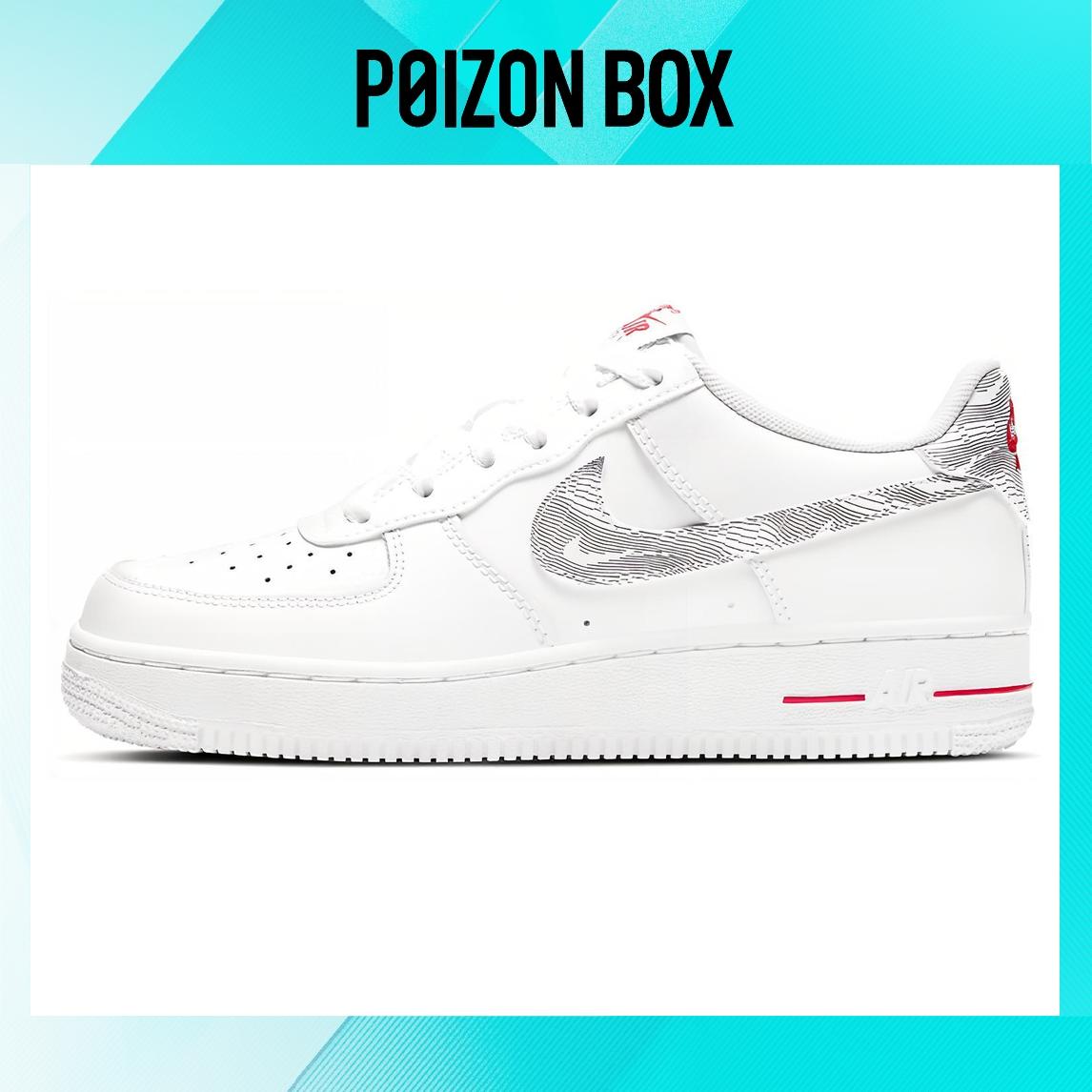 

кроссовки Nike Air Force 1 Low Gs White University Red DJ4625-100