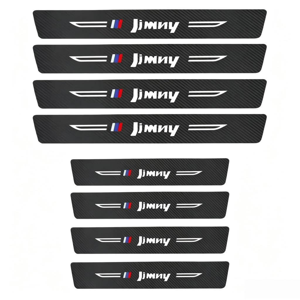 Side Step Protectors for Jimny Scratch and Dirt Prevention Door Sill Protectors Cuttable without leaving residue set (JB74, JB64, etc.) - - - -