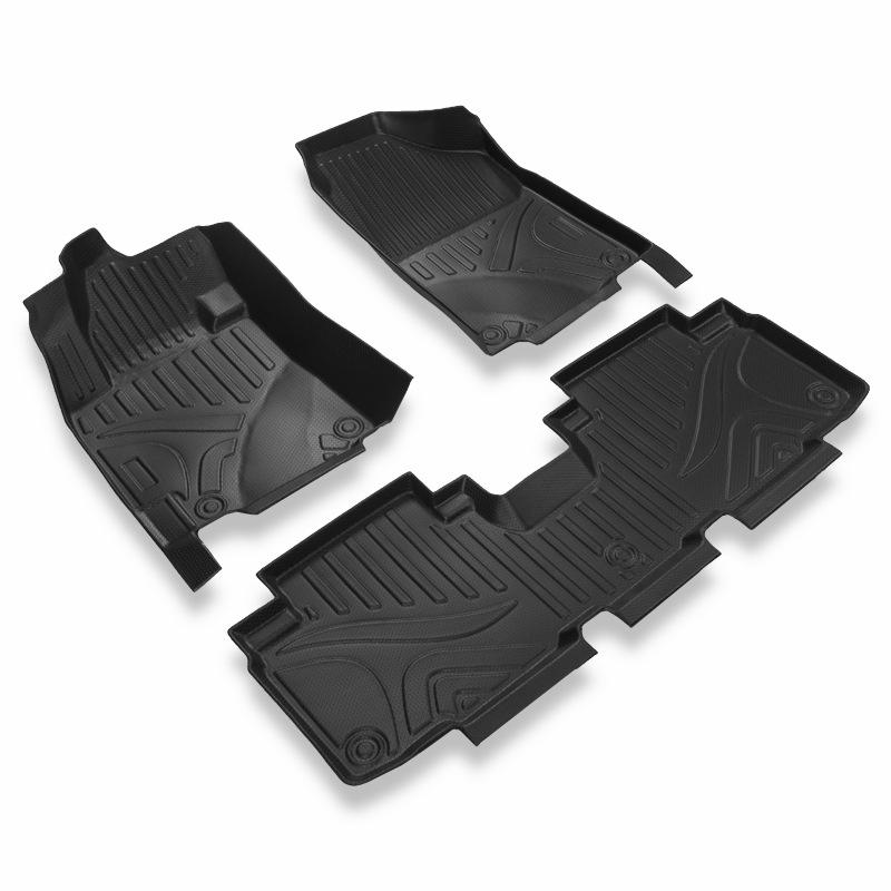 Changan CS75/CS55/Yidong PLUS 360° TPE Galaxy Car Floor Mats: Wear-Resistant & Durable.