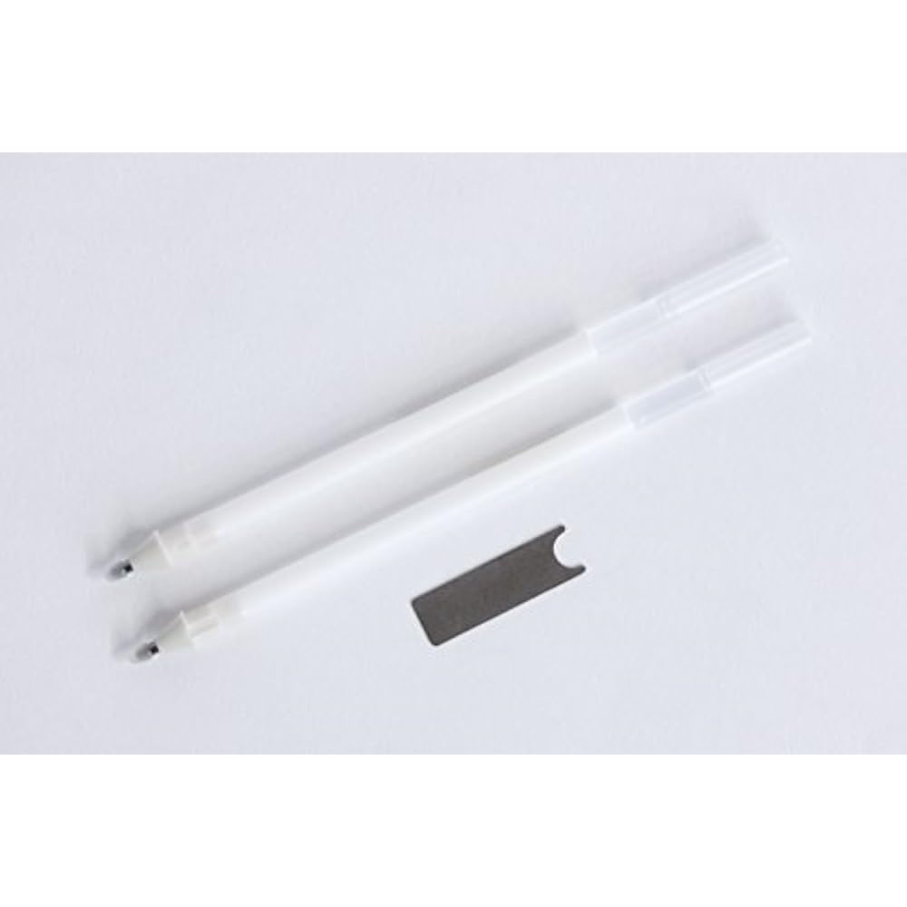 Clover (Clover) Iron Chaco Pen (White) Refills, Pack of 2