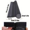 1pc Door Bottom Sealing Strip Adjustable Weatherstrip Under Door Draft Stopper Anticold One Side Foam Blocker Weather Strip
