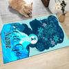 Custom Name Elsa's Magical Frost Carpet Rug Customizable Soft Washable Anti-Slip Home Living Room Sofa Mats Personalized Rug. 0909278