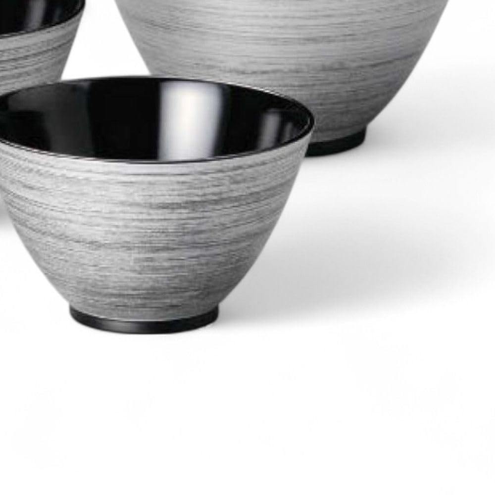 Bowl PET with Urethane Dishwasher and Microwave Made In Japan J-kitchens 3-Piece Set, (Resin)/ABS Coating, Safe, PID-530858,