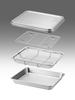 Yoshikawa Stainless Steel Square Tray, 21-Cut, Tsubame-Sanjo, Made In Japan, 7041590