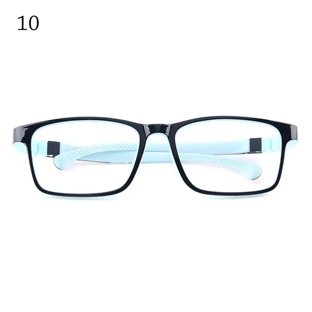Kids Anti-blue Light Glasses Silicone Children Boys Girls Computer Eyeglasses Ultralight Square Spectacle Transparent Eyewear
