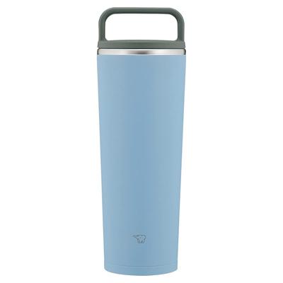 Bicchiere termico ZOJIRUSHI con Manico Integrato Senza Giunture Tappo Integrato e Facile da Pulire Solo 2 Pezzi da Lavare: Bottiglia, Tappo, Bicchiere, Portatile, Tipo, 400ml,