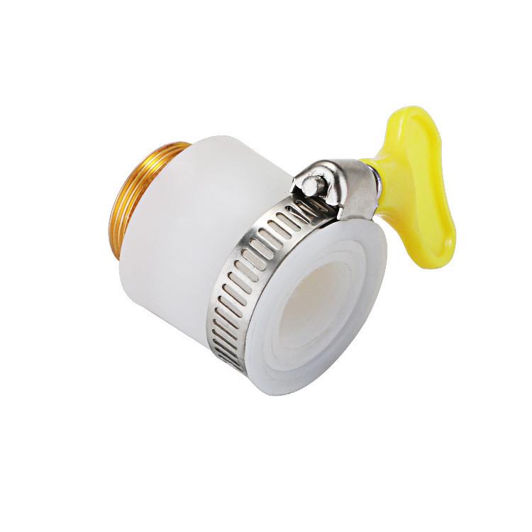 1PC Universal Joint Faucet Garden Adapter Shower Faucet Bubbler Connector Tap Water Filter Nozzle for Kitchen Faucet Accessories