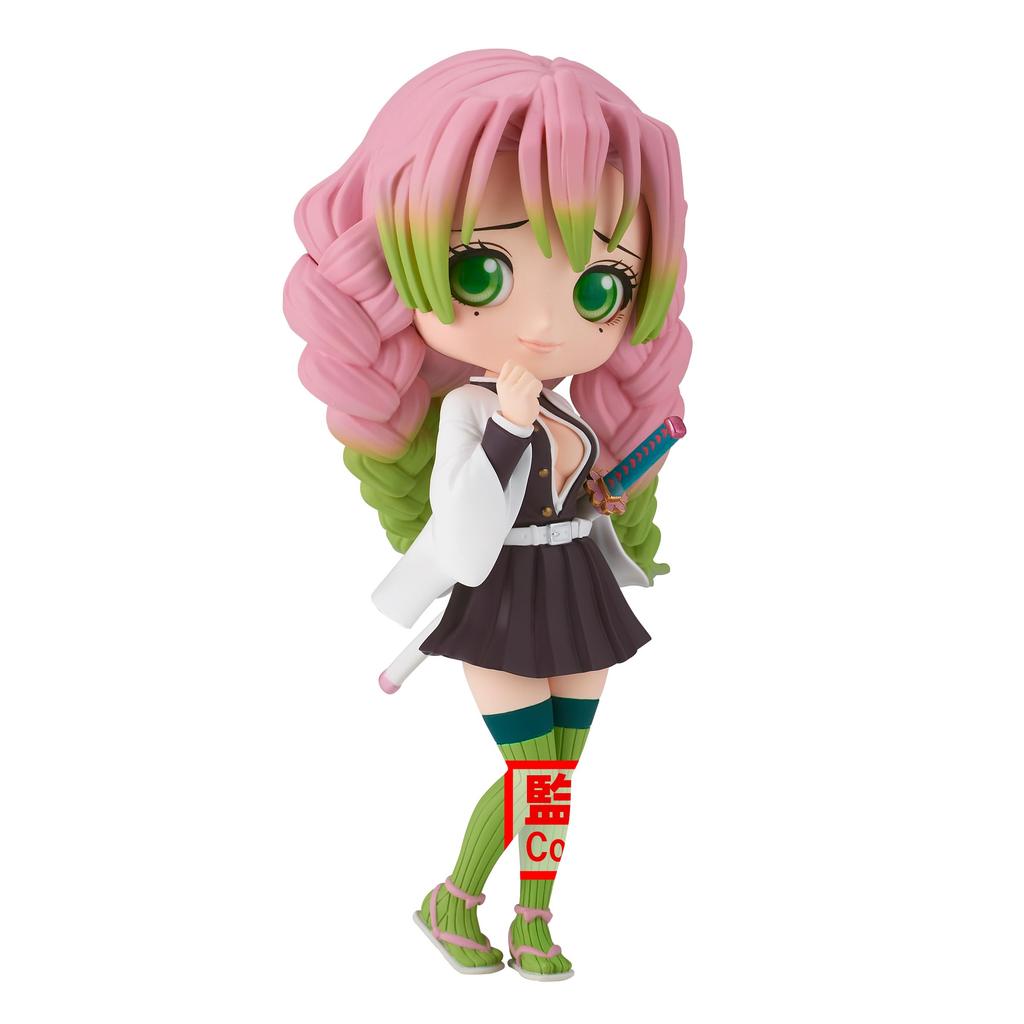 BANPRESTO Matador de demônios: Kimetsu no Yaiba Mitsuri Kanroji (VerA) Boneco Q posket Bandai Spirits (BP19357)