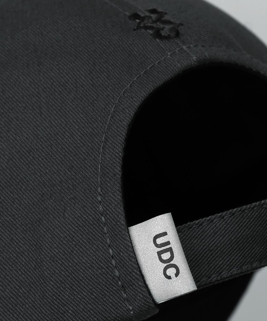Eondeokeonteulol Cotton Logo Ball Cap Radio Wave / Authentic B B / Charcoal
