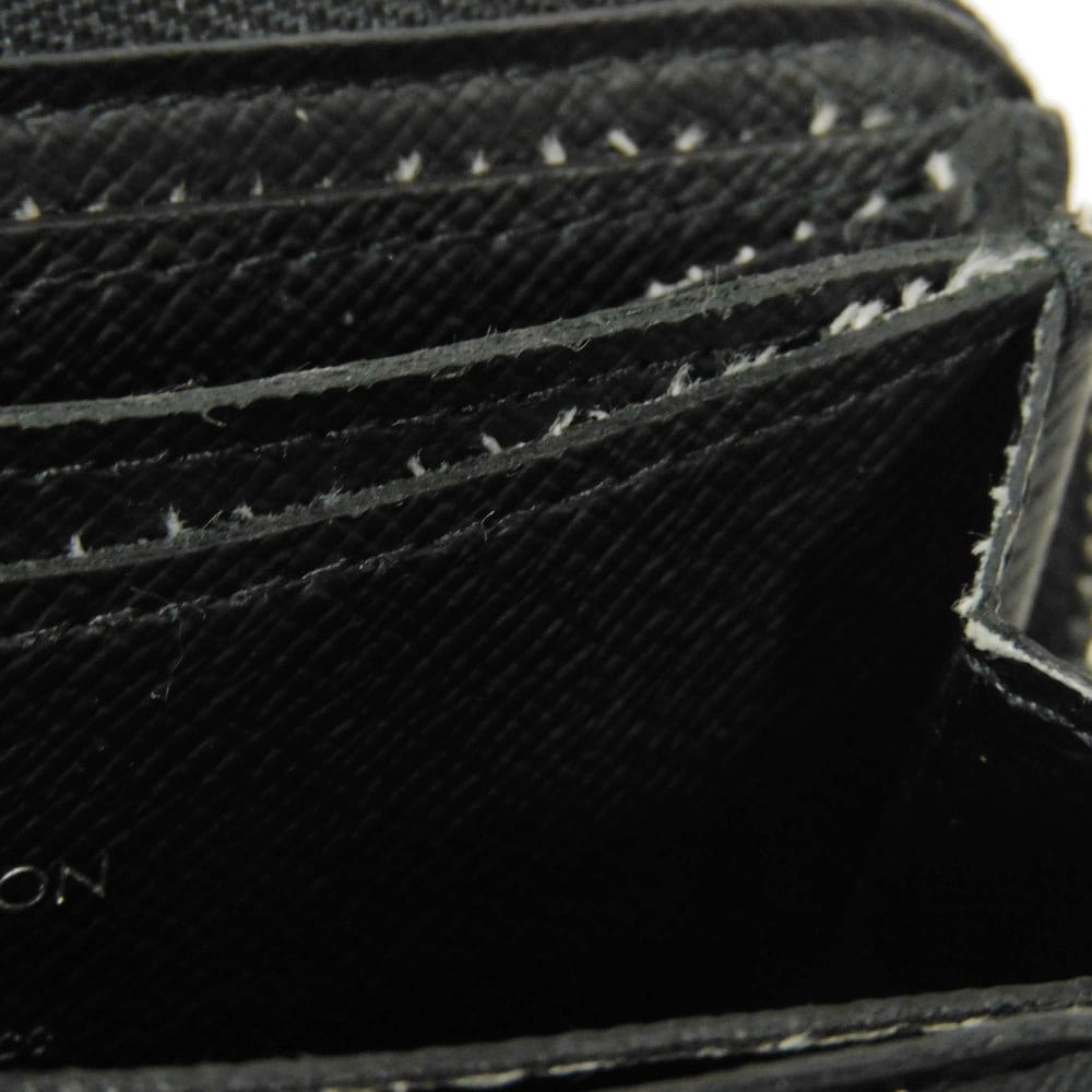 Used 12564 Zippy Coin Purse, Vertical, M81662 7943, Black, RFID IC Chip, Monogram Eclipse Noir Men's from Japan