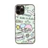 Case for iPhone 16 15 Plus 14 13 12 11 Pro 8 7 6S 6 SE 5S X XR XS Max Realme C30 C33 C31 9I Black Sofe Cover LI29 Little Twin Stars