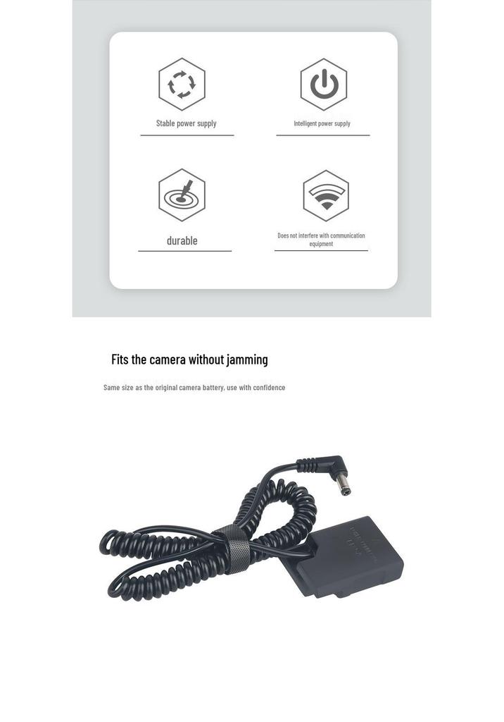 EP5A USB-C Adapter for Nikon D5100-D5500, P7800, EN-EL14 Battery