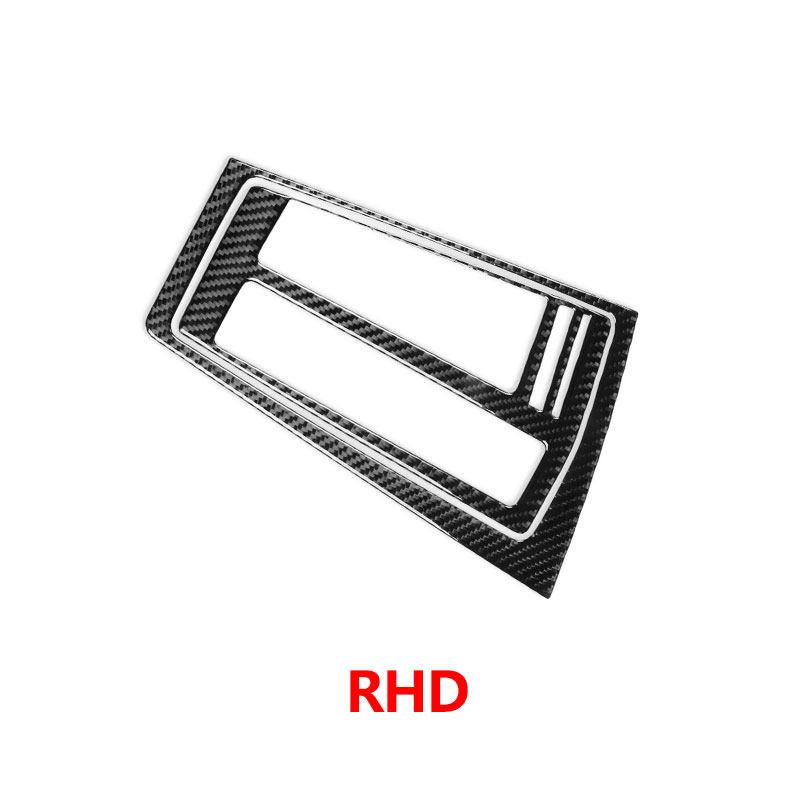 For VW Golf 8 GTI MK8    Car Interior Accessories Soft Carbon Fiber Decorative Stickers Gear Shift Panel Cover Trim