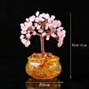 Natural crystal shake money fortune tree fish tank ornament office ornament lucky small ornament creative transshipment gift