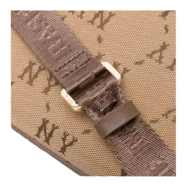 MLB New York Yankees Vintage Classic Commuter Tote Bag Women Tote Bag Brown 7ACRM036N-50BRS