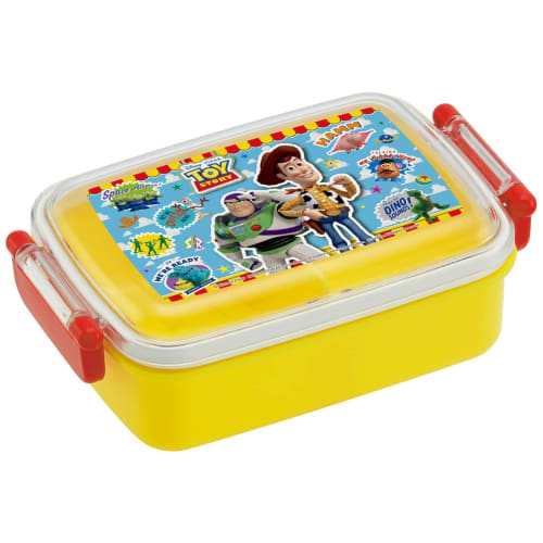 Skater Children's Antibacterial Lunch Box, Fluffy, 450ml, Disney Toy Story 22 Design, Boys, Made in Japan, RBF3ANAG-A