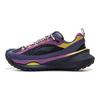 Chums X Li Ning Explorer CRC Série Colaboração Tênis de Corrida Trendy Esportivos Amortecimento de Choque Cano Baixo Unissex Tênis de Corrida Azul-Escuro Roxo AZGV109-1