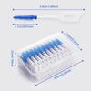 Interdental Silicone Brushes 100/160 Units Dental Toothpicks Brush Between Teeth With Thread Oral Cleaning Tools