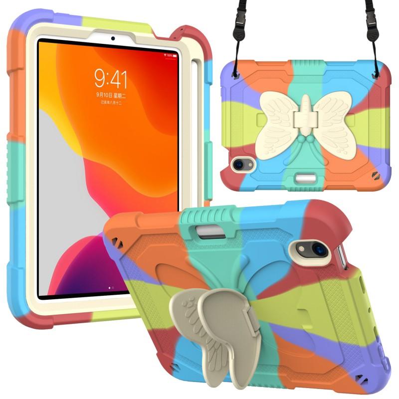 IPad Mini 6 Case With Pencil Slot Full Coverage Protective Cover Shockproof Anti-Scratch Slim Design 2021 Model