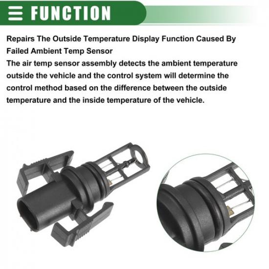 Air Intake Temp Sensor For Mercedes-Benz C 220 Base 1996 No.5422818/61538028