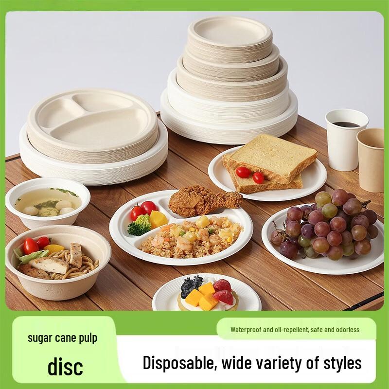Disposable Biodegradable Pulp Bowls & Plates