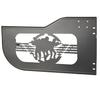 Jeep Tube Doors, 4-Door, Fit for 2018-2026 Jeep Wrangler JL & 2020-2026 Gladiator JT, Soldier Pattern Off Road Front & Rear Tubular Half Doors with