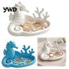 Small Accessory Holder Seahorse Coral Jewelry Tray, 3D Printed Ocean Themed Ring Earring Decorative Storage Tray Holder, Trinket Dish for Vanity Table