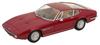 KK Scale Mērogs Maserati Ghibli Coupe 1969 Sarkans Metālisks Pabeigts Produkts KKDC181273 1/18