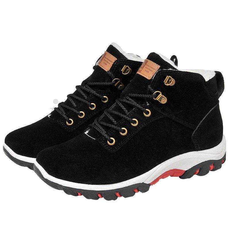 Premium Artificial Suede Men's Boots For Fall And Winter Warmth And Comfort