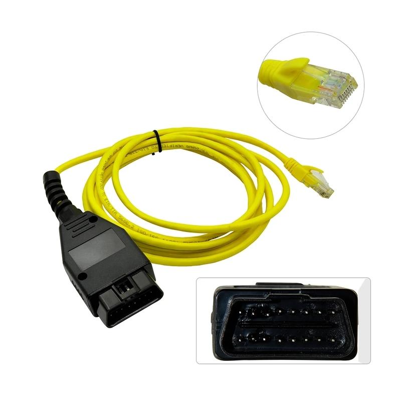 2025 ENET cable For BMW F-series OBD2 Diagnostic Cable ENET ICOM enet Data adapter for BMW Coding Hidden Data