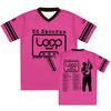 Ed Sheeran Loop Tour North America 2026 Jersey V-neck Short Sleeve Loose Male T-shirt Singer Design Graphic 3D Print Tees Merch Anime T-shirt