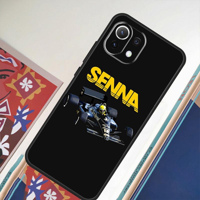 

Racing Ayrton Senna Case For POCO F5 X4 F4 GT F3 M5 M5s X3 X5 Pro Cover For Xiaomi 12T Pro 11T 11 12 13 Lite Xiaomi 13