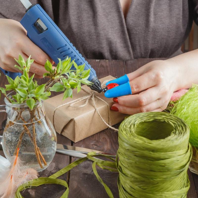 3 Stück Silikon-Fingerschutzhülle, schnittfest, hitzebeständig, rutschfest