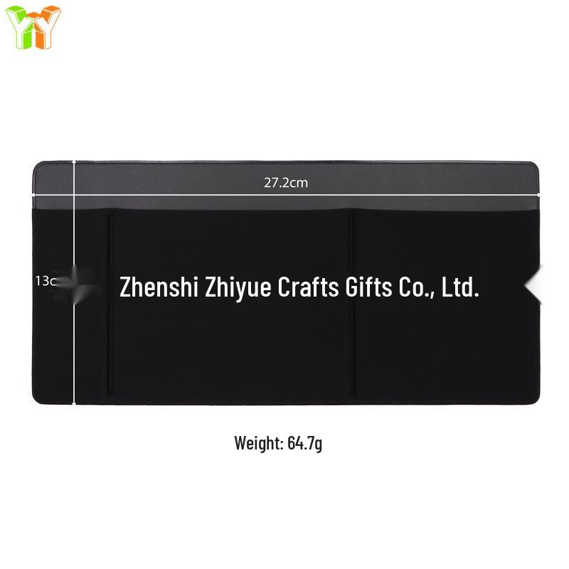 Multi-Pocket Adhesive Notebook Storage Bag for MacBook and Leica Mouse