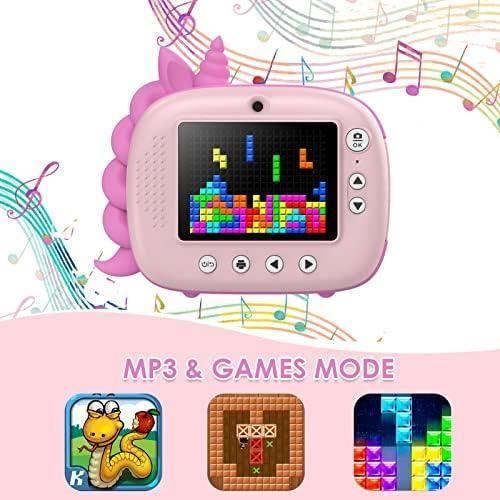 Appareil Photo Numérique Instantané - HIMONT - Rose - Flash intégré - Objectif - 253 g