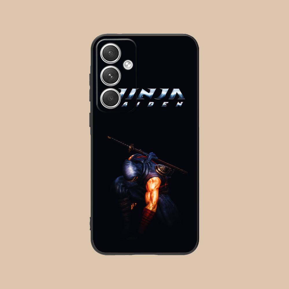 

Ninja Gaiden Phone Case for Samsung Galaxy S25 S24 S23 S22 S21 S20 S10 S9 Plus FE Ultra Lite Black Smartphone Cellphones Galaxy S9 Plus
