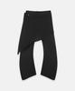 Nash Detachable Layered Skirt Pants Black