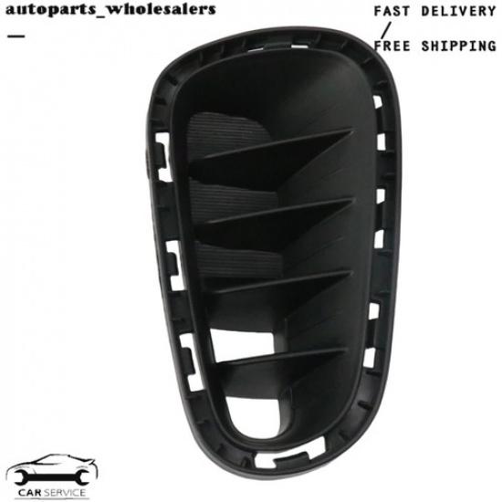 Passenger Side Front Bumper Fog Lamp Cap Cover Black For 2018 KIA RIO