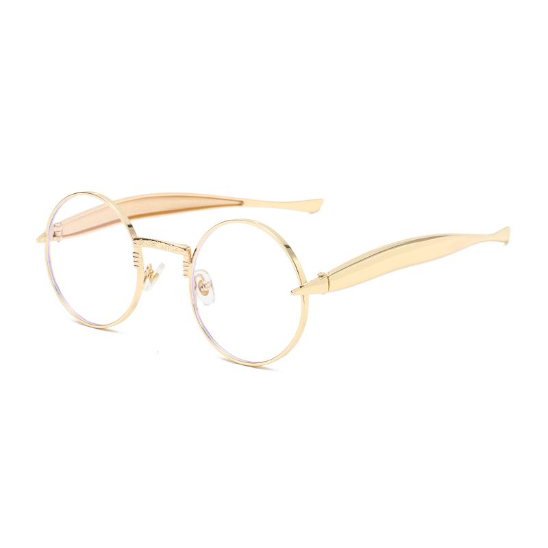 

New Round Retro Sunglasses Men UV400 Sun Glasses Women Alloy 9 Colors Shades Brand Designer Steampunk Eyewear