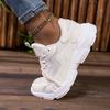 Women casual shoes comfortable  white shoes fashionable and trendy running shoes women walking shoes sneakers