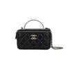 CHANEL Sheepskin Shoulder Bag, Crossbody Bag, Handbag Women's Black AP3956-B16269-94305