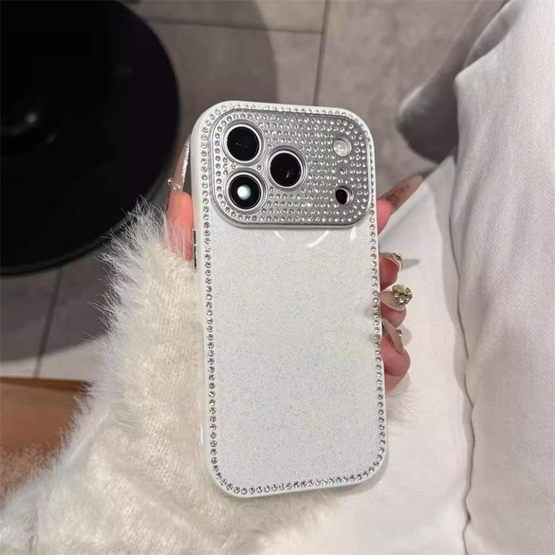 Elegant Rhinestone Glitter Case for iPhone 16 Pro Max and 17 Pro