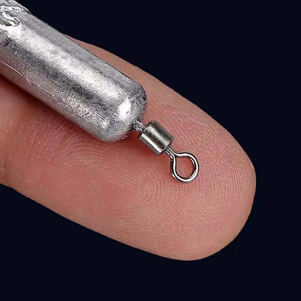Angelblei 15 Stück/Los Bleiform 3,5g 5g 7g 10g 14g 20g Röhrchen Kugel Blei Anhänger Metall Jig Sast Meeresangeln Tackle Kit Pesca Werkzeug